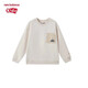 newbalance nb童装25年春季新款男女儿童百搭休闲运动圆领套头卫衣7ZF12053 7ZF12053-KH 120 cm