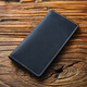 Colrtn Kwecr Men's Long Wallet Business Casual Clutch Clutch Sac réel Sac à main de grande capacité sac de téléphone mobile Luxury CK jaune 19 * 10 * 2