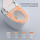 Kohler (KOHLER) smart toilet seat household all-in-one remote control drying instant heating fully automatic flip-top siphon toilet simple version - seat heating - foot feeling flush 350