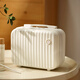 
He Jiagong Travel Makeup Bag Women's 2025 New Portable Large Capacity Hand-Outed Luggage Outdoor Washing and Cosmetic Storage Bag Crescent White [Lockless Model Can Be Boarded]