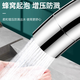 Kitchen sink faucet hot and cold sink faucet Big curve hot and cold kitchen faucet + 60cm pipe