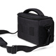 Jichuan Camera Bag Shoulder Crossbody Photography Bag SLR Mirrorless Digital Camera Liner Bag Storage Bag Portable Handheld Waterproof Suitable for Canon Sony MR70 Black Large