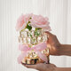 
Feng Shang desktop decoration atmosphere night light birthday gift for girls to give friends niche high-end bouquet ornaments pink [ordinary packaging, gift box]