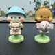 The new one or two cloth shakes the car center console swing in the car in the car in the car in the car of the lovely use couple doll tea style [cloth]