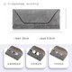 SMVP Tragbare Brille Box High-End-Tragable Anti-Druck-Japaner Frauen Einfacher Augenbox Literarische Sonnenbrille Aufbewahrung Beutel Grau
