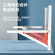 Lelandi stainless steel air conditioner outdoor unit bracket suitable for Gree Panasonic, Mitsubishi, Xiaomi Little Swan, Hualing Konka, Xinfei Changhong and other universal 1P-1.5 HP air conditioner rack L8204