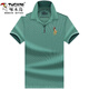 Carpintería de carpintería (tucano) Camiseta de seda informal de mediana edad de hielo de mediana edad de la solapa de manga corta Camisa de polo para hombres Papá de manga corta 999 Polvo de cuero L 17084A recomendado 120-130Jin [Jin iguala 0.5 kg]