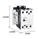
AC contactor 13822 coil 38038 two normally open and close 220V