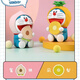 Doraemon Blind Box Obst Dingdang Cat Cartoon Puppe süße Desktop -Ornamente Puppengeschenk [Obst] Dorae 6 Sets (Paket)
