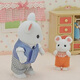 Sylvanische Familien japanische Version von Cotton Mouse Baby Play House Girl Spielzeugpuppe Set Geburtstagsgeschenk für Kinder