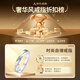 China Gold (CHINA GOLD) self-discipline silver ring new tail ring niche men's ring as a Valentine's Day birthday gift for the Year of the Horse and animal year gift for your boyfriend Self-discipline Ring-S925 Silver Men's Style-Zhongjin Gift Box