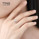 TTMIX spirit snake temperament platinum ring women's pt950 women's fashion zodiac snake live mouth platinum ring 2.5-2.7g