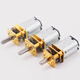 Precision N20 reduction motor DC3V3.7V5V 6V DC slow motor miniature all-metal gear reduction box 12V30 rpm shaft length 10mm