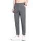 
JEEP SPIRIT casual pants for men's summer thin 2025 new nine-point pants slim and versatile thin straight and fashionable all-match long pants 9905 nine-point dark gray + nine-point light gray 33 Suggested 140-150Jin [Jin equals 0.5 kg]