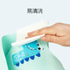 Dr. Ma eating bib baby silicone bib baby eating bib children's waterproof coverall Blue Dinosaur