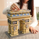 Welt chinesischer Stil Antike Architekturmodell Spielzeug verboten Stadt Großer Wandtempel des Himmels zusammengebaut Geschenke kleine Partikel Bausteine 6226 Neuschwanstein Schloss 1969 Partikel Partikel