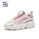 Hongxingerke (Erke) Zapatos para niños, zapatillas de deporte para niños y niñas, productos para niños nuevos, zapatos de pan, zapatos de papá retro, polvo de peonía/Bauhinia Powder 35