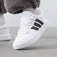 阿迪达斯 （adidas）板鞋男鞋 2025夏季新款运动鞋低帮透气休闲鞋耐磨轻便小白鞋 皮面透气小白鞋/主推款 42 （内长260mm）