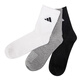 Chaussettes adidas pour hommes et femmes chaussettes 2025 Été Nouvelles chaussettes de sport extérieur chaussettes décontractées paires de chaussettes de tube moyen JC9272 L