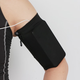 ZNMW sports mobile phone arm bag running men's and women's large capacity wrist bag outdoor cycling arm strap arm bag black M (24-27cm)