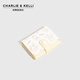 CHARLIE & KELLI官网 CK轻奢包包女包2025新款女士钱包小熊印花零钱包卡包 黄色