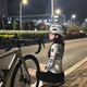Summer cycling suits for women in spring and autumn road bike riding suits for men long-sleeved tops for bicycle road bike riding clothes quick drying white-summer XS
