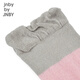 
jnby by JNBY Jiangnan Buyi Children's Clothing Mohair Wool Spliced ​​High Tube Socks Fashionable Autumn and Winter Girls and Children 6O9N13280 686/light pink/light pink 7 7-10 years old