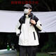 森马（Semir）登山服外套男士春秋款港风宽松情侣装夹克连帽防风防水 6227米白 3XL