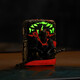 Zippo [schwarzer Wukong] Schatz helleres echtes leuchtendes schwarzes Mythos Wukong Luminous Fighting Battle Buddha High-End-Geschenk Black Wukong Kupfer (DY9902TJ) All-Code