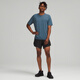 lululemon丨Fast and Free Men's Sports Shorts 6' *Line LM7AU8S Running Black Exclusive M