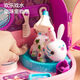 Chiang-alleman Children's House Play House Toys Toys Girl Little Rabbit Doll 2 ou plus 3 à 10e cadeau d'anniversaire [Version standard House Play House] Little Rabbit Doll peut être graffité et lavé