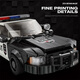 Bloques de construcción de LEGO compatibles con el nuevo modelo de carreras de carreras de automóviles de la policía de ocho red