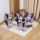 
ONEVAN Kuromi Lucky Casino Series Blind Box Trendy Toys Dolls Desktop Ornaments Girls Birthday Gift Toys Whole End Luxury Set Box [6 Box + 1 Large Box] Kuromi (Give a Viscose for Order)