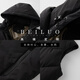 Beiluo graphene down vest customized work clothes autumn and winter hooded vest work vest outdoor men and women printed logo [waterproof down] GYJ-9903 down black XL