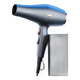 Syouran German hair dryer home quiet bass negative ion high power does not hurt hair salon barber shop special hair dryer high wind blowing hair home constant temperature hair care quick dry silver gray (18000 hair salon level strong wind)