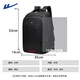 HUILI BACKPACK MEN'S BURESSIQUE MENSALE CAPOST BUSINESS Computer Sac Travel Multi-Fonctional Saclewpack Commuting Business Trip Luggage Sac Student Schoolbag Black [mise à niveau et plus grand 65L]
