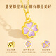 ALLOVE four-leaf clover gold necklace women's enamel love pendant jewelry girls birthday gift for girlfriend and wife