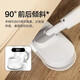 Electric mop wireless handheld floor mopping machine household floor scrubber self-cleaning hand-free non-steam cleaning machine SCT26A-S1 white