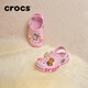 Crocs Bey Kaluban Chaussures pour enfants Chaussures de plage Chaussures de plage garçons et pantoufles de sac pour filles / 207018/207019 POUDRE DE BALLET / POUDGE DE CANDY-6TG 28 (165 mm)