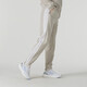 阿迪达斯 （adidas）女子奇迹矾土棕运动套装 跑步健身训练服舒适透气时尚休闲衣裤 JE1237纯棉T恤+长裤/两件套 XL