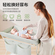 Sweeby Baby Windel Tischmassage und Pflegetisch Neugeborenes Baby Touch Tisch falten Dressing und ordentliches Tidy-Tisch klassische Version 丨 normales Rack + Einschicht-Hang-Beutel + Liftrad