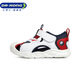 Dr. Jiang Toddler Chaussures pour les garçons et les filles d'été Sandales pour enfants décontractés 2S14A2007AM blanc / bleu / rouge taille 24