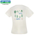 
YONEX2025 new Yonex badminton uniform quick-drying short-sleeved men's and women's T-shirts environmentally friendly series sports top 16833 women's 16835CR ice beige M