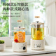 Le Stew health pot mini health cup electric stew cup office tea kettle tea maker small one-person flower tea kettle kettle electric tea cup heating coaster stew kettle all in one 0.6L mechanical model (glass lid) If you purchase more than 10 units, you can contact customer service to exchange for a gift box