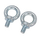 JINGGONG national standard galvanized lifting eye screw GB825 German standard marine mold ring ear lifting bolt M6M8M10M12M14 national standard M24 (recommended load bearing 1.8 tons) (1 piece)