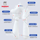 Babdog (BOBDOG) baby styling pillow corrected head shape anti-reflective pillow 0 to 6 months old baby pillows all seasons white + powder