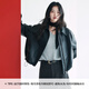 Eifli (eifini) Eifli retro style loose temperament leather jacket short jacket for women new versatile fashionable jacket for women black S
