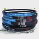O-type V-belt universal washing machine belt A-type Little Swan noodle press fully automatic transmission belt belt A-610