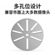 Le support de caméra de surveillance Shimingtong sans poinçonnage et le support d'emballage convient aux appareils photo Xiaomi Fluorite Huawei TPLINK