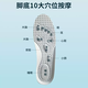 Tuobusen Health Chaussures 2025 Summer Breathable Mesh Chaussures pour hommes Traitement magnétique VIBRATION MASSAGE COMPOSSIBLE CAS CAS des chaussures Chaussures Chaussures N677 Time Chaussure des hommes décontractée Temps et espace Mika Bourgogne 40 (250 mm)